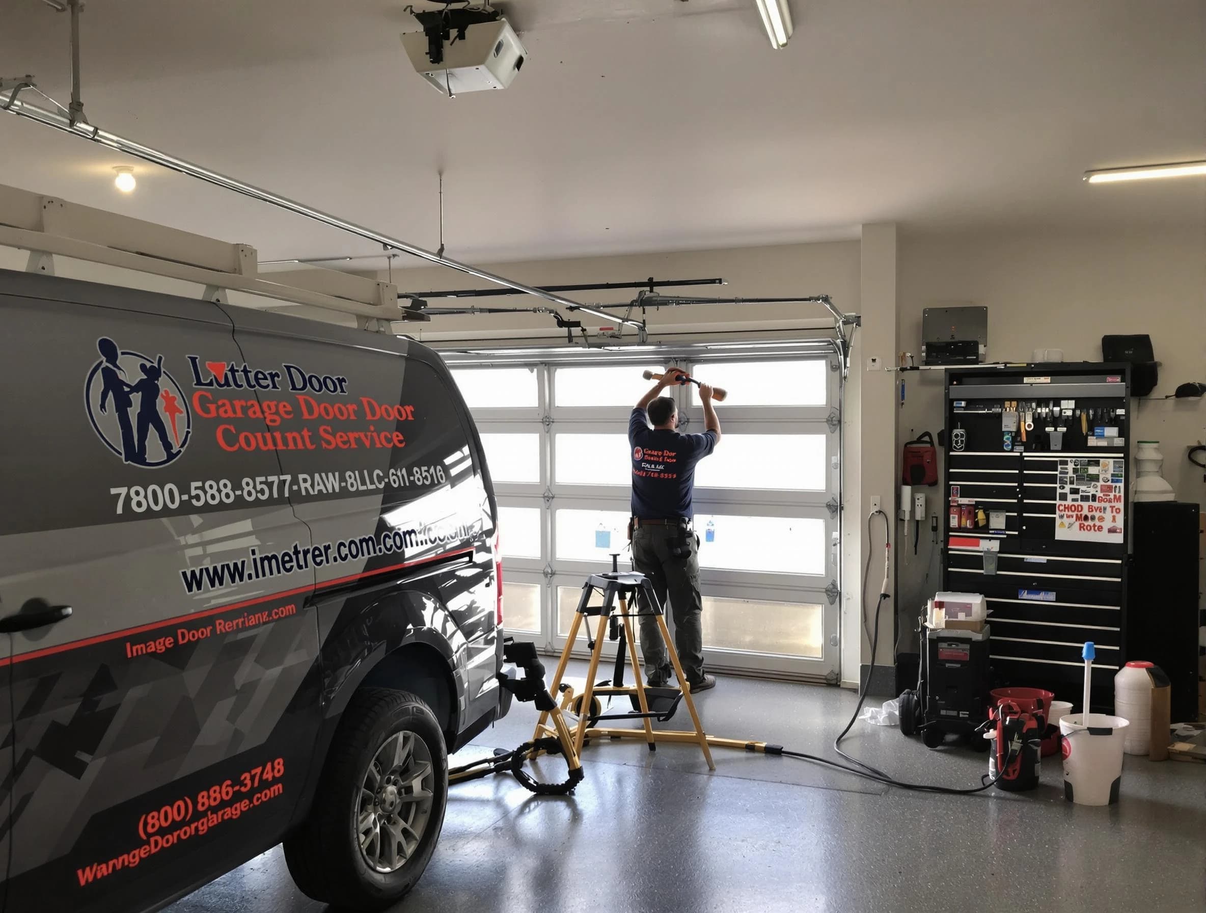 Clarkstown Garage Door Repair rapid response team performing same-day repair in Clarkstown